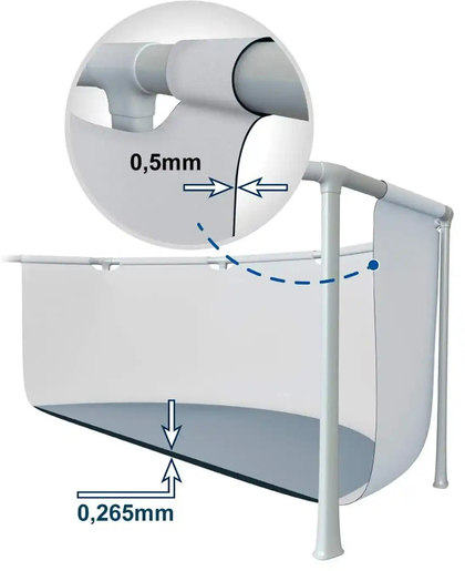 INTEX Prism Frame Premium bazen set, 305x76 cm
