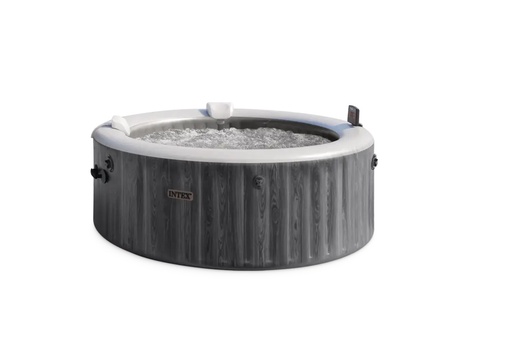 INTEX Greywood Deluxe Round Bubble Spa, masažni bazen za 4 osobe