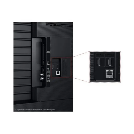 SAMSUNG QLED televizor QE55Q6FAAUXXH, 4K Ultra HD, Smart TV, Q4 AI Processor, One UI Tizen, Crni