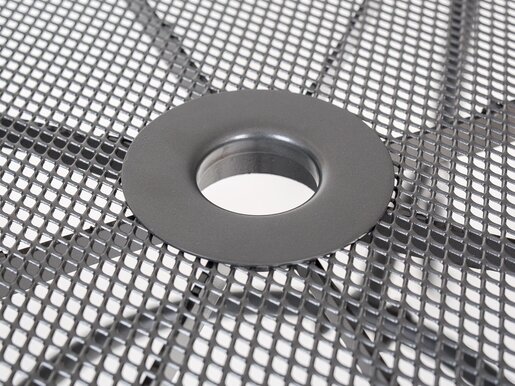 COPACABANA vrtni metalni stol 80x80 cm – stol za balkon i terasu