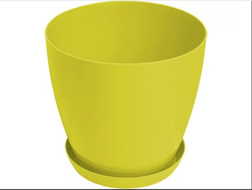 GARDINO saksija LUX 28cm sa podmetačem zelena