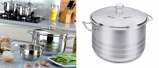 KORKMAZ Mega lonac 36x16 cm 15L A1945