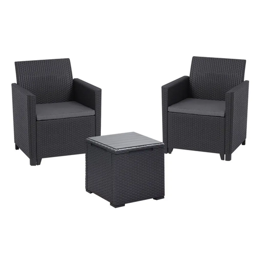 KETER Marie Vigo balkonski set grafit sivi – za balkon i terasu