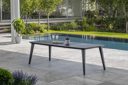 KETER Allibert Lima vrtni stol 240x90 cm grafit sivi – za terasu i dvorište