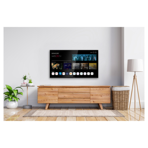 Sencor LED televizor SLE 50US804B, 4K Ultra HD, Smart TV, WebOS,  Magični daljinski, AI ThinQ, Crni