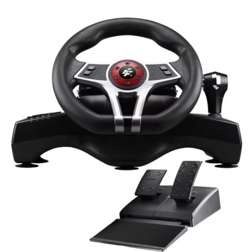 FlashFire Hurricane F106 Gaming Volan sa Pedalama i Mjenjačem, PS5/PS4/PS3/PC