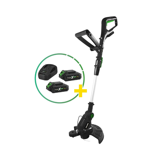 ISKRA akumulatorski trimer u setu sa 2x baterije 2.0 AH i punjačem + SILK 20 V IEX-CGT-162