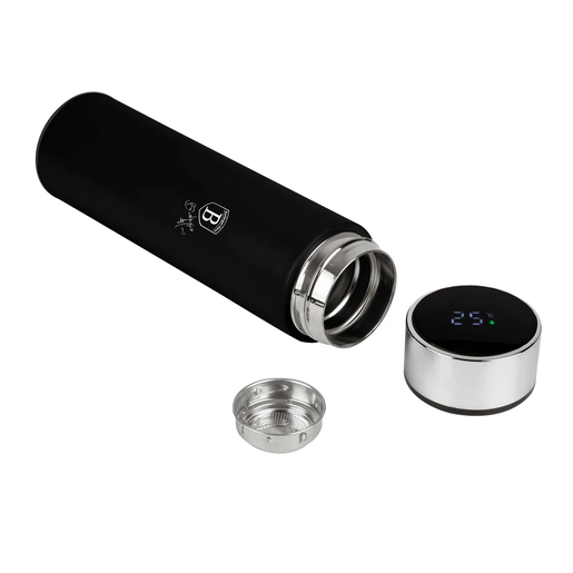 Berlinger Haus termos boca 0.5 L sa LED indikatorom temperature Matte Black Collection – BH/9681