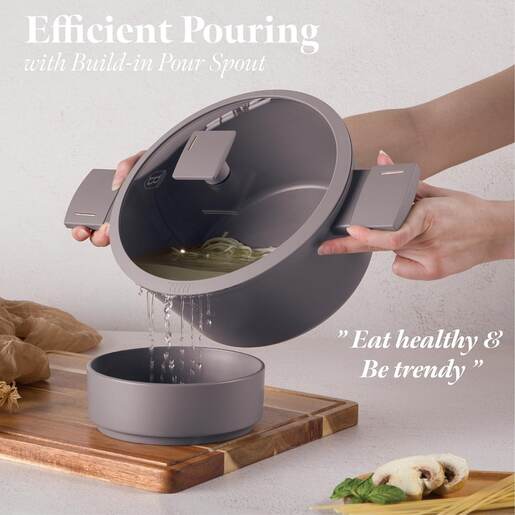 Berlinger Haus set posuđa i kuhinjskih pomagala 15/1 Taupe Collection – BH/8111