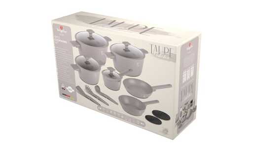 Berlinger Haus set posuđa i kuhinjskih pomagala 15/1 Taupe Collection – BH/8111