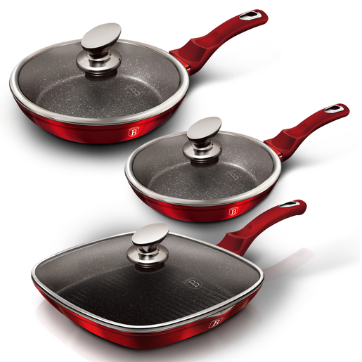 Berlinger Haus set tava 6/1 Burgundy Collection – BH/6189