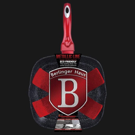 Berlinger Haus grill tava 28 cm Burgundy Collection – BH/1271