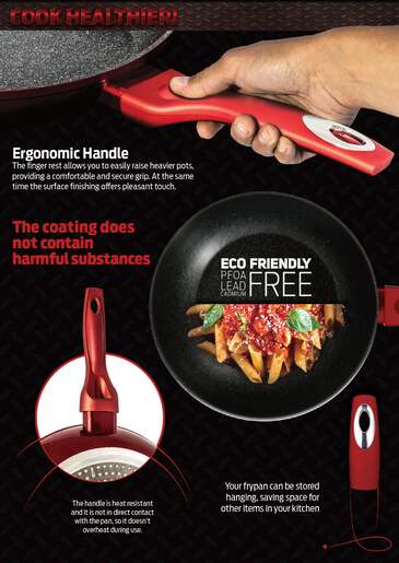 Berlinger Haus set posuđa i kuhinjskih pomagala 15/1 Burgundy Collection – BH/1226