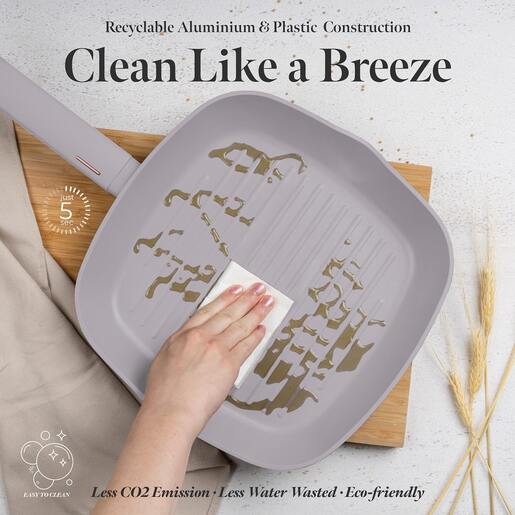 Berlinger Haus grill tava 28 cm Taupe Collection – BH/8096