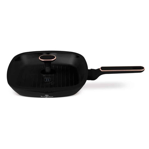 Berlinger Haus grill tava s poklopcem 28 cm Black Rose Collection – BH/8355