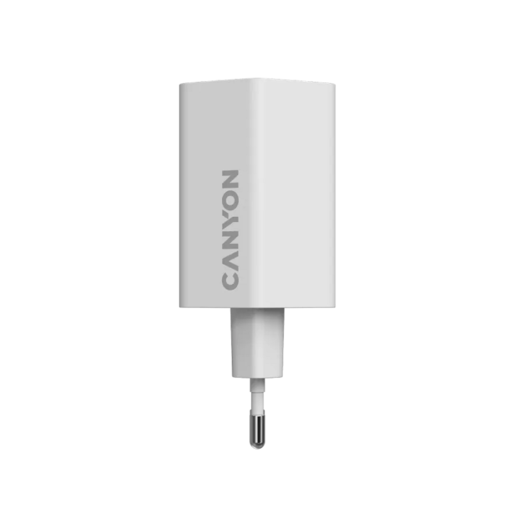 CANYON punjač HEXAGON 65 GaN 65W 2xPD 1xQC EU White