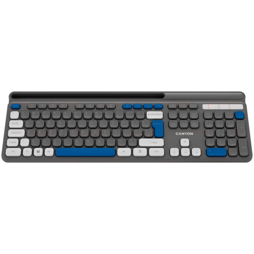 CANYON tastatura HKB-W03 EN AAA Wireless Grey