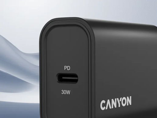 CANYON punjač OnCharge 30CL Max Power 30W 1xPD EU Black