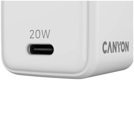 CANYON punjač CU20C GaN 20W 1xPD EU White