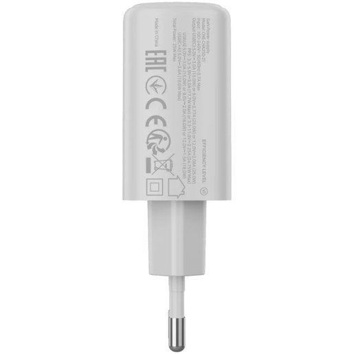 CANYON punjač OnCharge 250 25W 1xPD 1xQC EU White