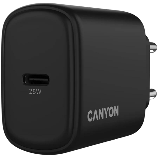 CANYON punjač OnCharge 250 25W 1xPD EU Black