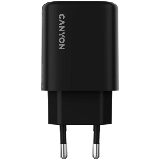 CANYON punjač OnCharge 250 25W 1xPD 1xQC EU Black