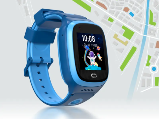 Canyon pametni sat, dječiji ZEFIR KW-49 E-SIM 4G GPS WiFi Video Music Games English learning, Blue