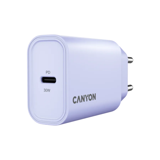 CANYON punjač OnCharge 30CL Max Power 30W 1xPD EU Purple