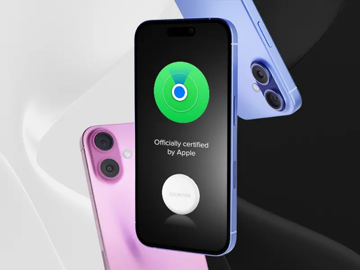 CANYON smart tag ONTAG 1 iOS 4 pcs KIT White