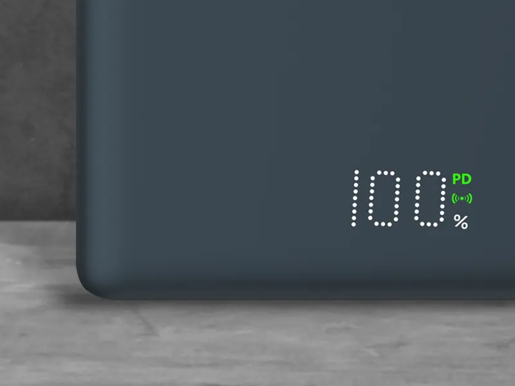 CANYON magnetic power bank CNS-CPB511B, OnPower 511 PD20W 10000mAh Aluminium Interstellar Crni