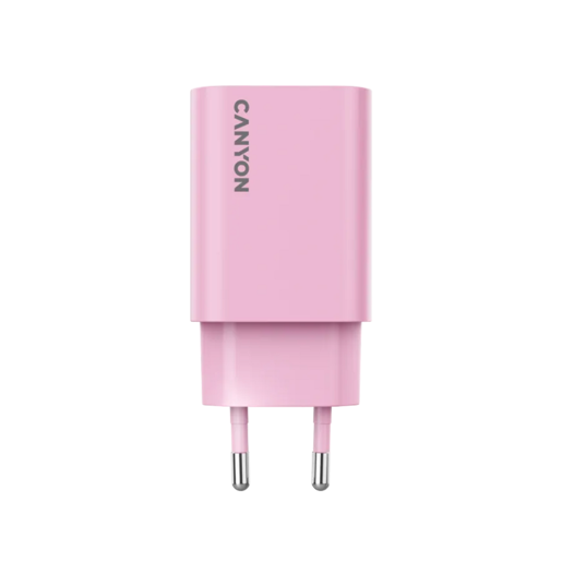 CANYON punjač OnCharge 30CL Max Power 30W 1xPD EU Pink