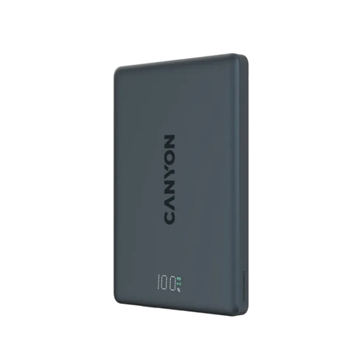 CANYON power bank magnetic  CNS-CPB500B,  OnPower 500 PD20W 5000mAh Aluminium Interstellar Black