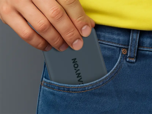 CANYON power bank magnetic  CNS-CPB500B,  OnPower 500 PD20W 5000mAh Aluminium Interstellar Black