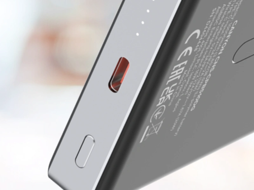 CANYON power bank, CNS-CPB510DG, OnPower 510 slim Magnetic 10000 mAh PD20W Tamno sivi