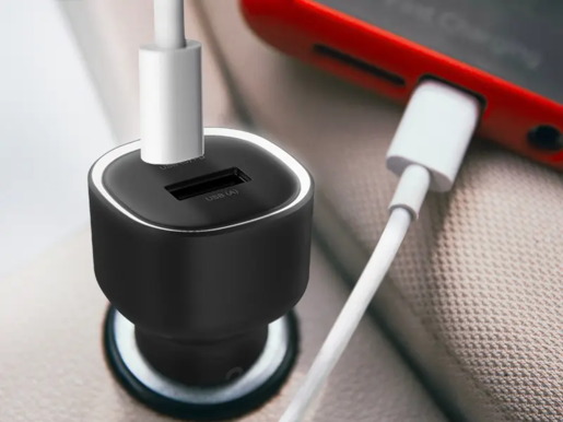 CANYON auto punjač punjač OnDrive 85 PD 85W USB-A+USB-C Black