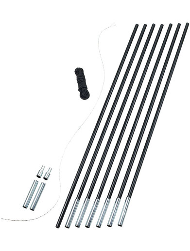 EASY CAMP podupirači za šator set 60 cm fiberglas 7 kom