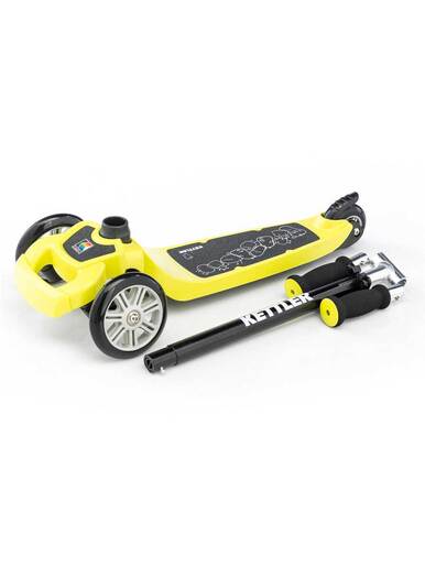 KETTLER dječiji romobil Zazzy Lime sklopivi žuti
