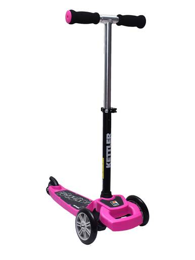 KETTLER dječiji romobil Zazzy Fuxia sklopivi plavi