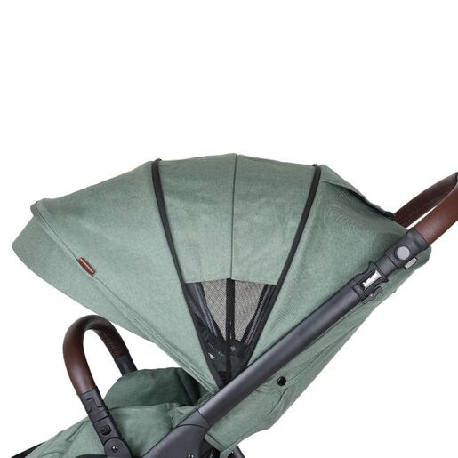 JUNGLE Lumi dječija kolica 3u1 sa autosjedalom i korpom, zelena