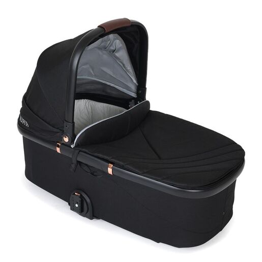 JUNGLE Lumi dječija kolica 3u1 sa autosjedalicom i korpom, crna