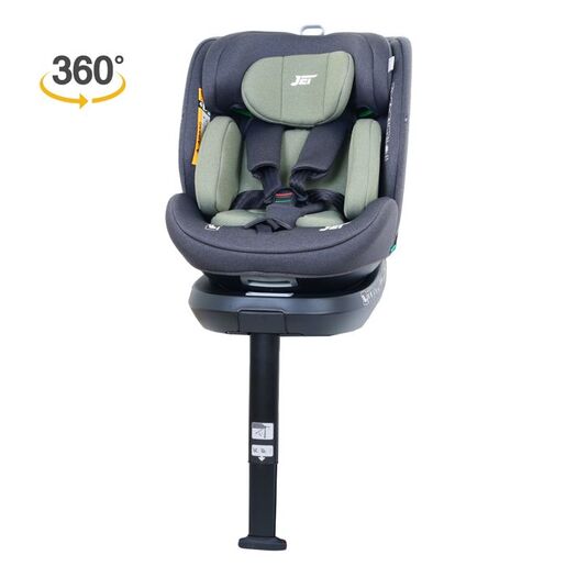 JUNGLE autosjedalica Jet 360° Isofix i-Size 0–12 god (40–150 cm) zelena