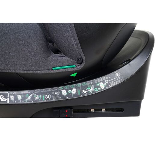 JUNGLE autosjedalica Jet 360° Isofix i-Size 0–12 god (40–150 cm) zelena