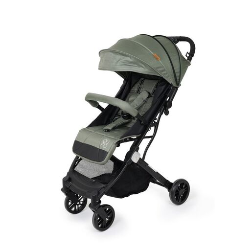 JUNGLE QUAD dječija kolica kompaktna sa zimskom navlakom maslina 0+