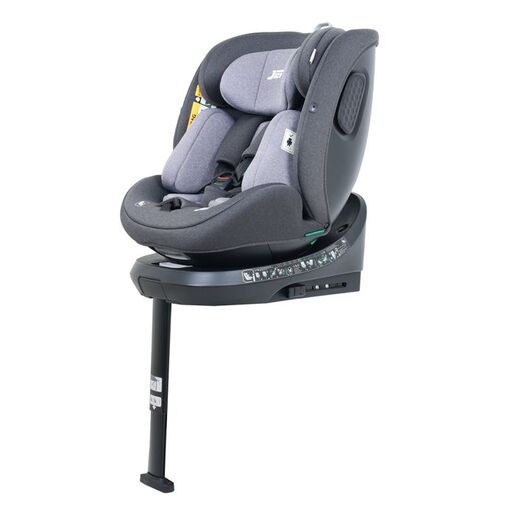 JUNGLE autosjedalica Jet 360° Isofix i-Size 0–12 god (40–150 cm) siva