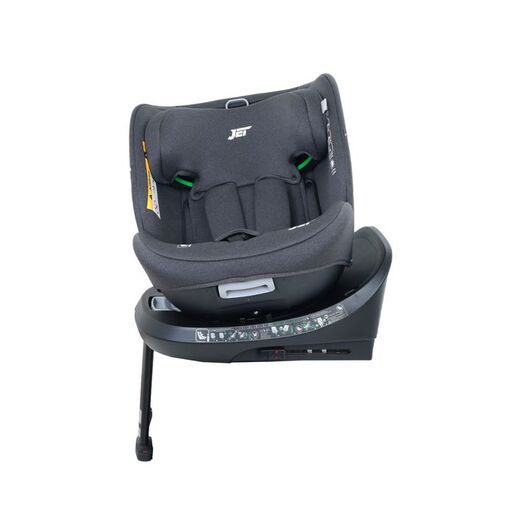 JUNGLE autosjedalica Jet 360° Isofix i-Size 0–12 god (40–150 cm) siva