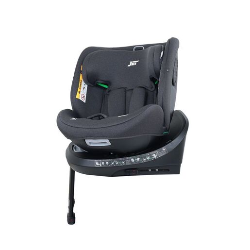JUNGLE autosjedalica Jet 360° Isofix i-Size 0–12 god (40–150 cm) siva