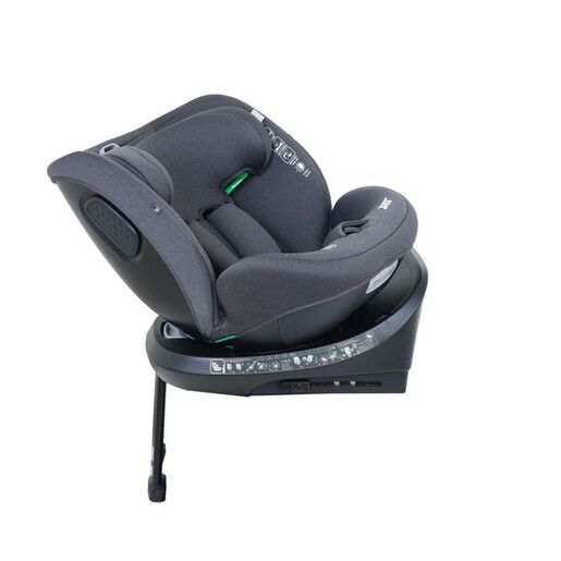 JUNGLE autosjedalica Jet 360° Isofix i-Size 0–12 god (40–150 cm) siva