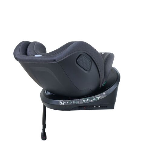 JUNGLE autosjedalica Jet 360° Isofix i-Size 0–12 god (40–150 cm) siva