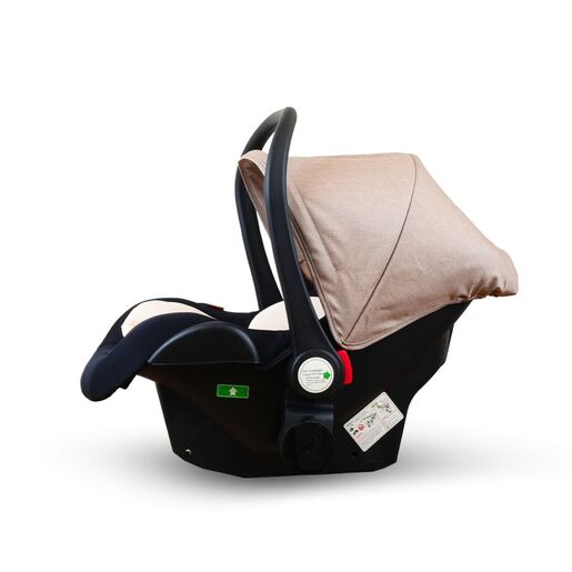 JUNGLE Lumi dječija kolica 3u1 sa autosjedalicom i korpom, bež