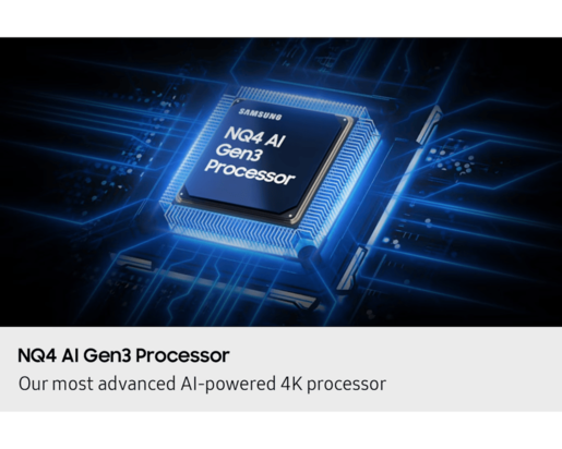 SAMSUNG OLED televizor QE65S90FATXXH, 4K Ultra HD, Smart TV, Tizen OS, NQ4 AI Gen3 procesorr, Motion Xcelerator pri 144 Hz, grafitno crni